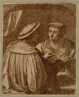 Q+ 043
<br/>
De verloving
<br/>
<em>Bisschop, Jan de (1628-1671)</em>